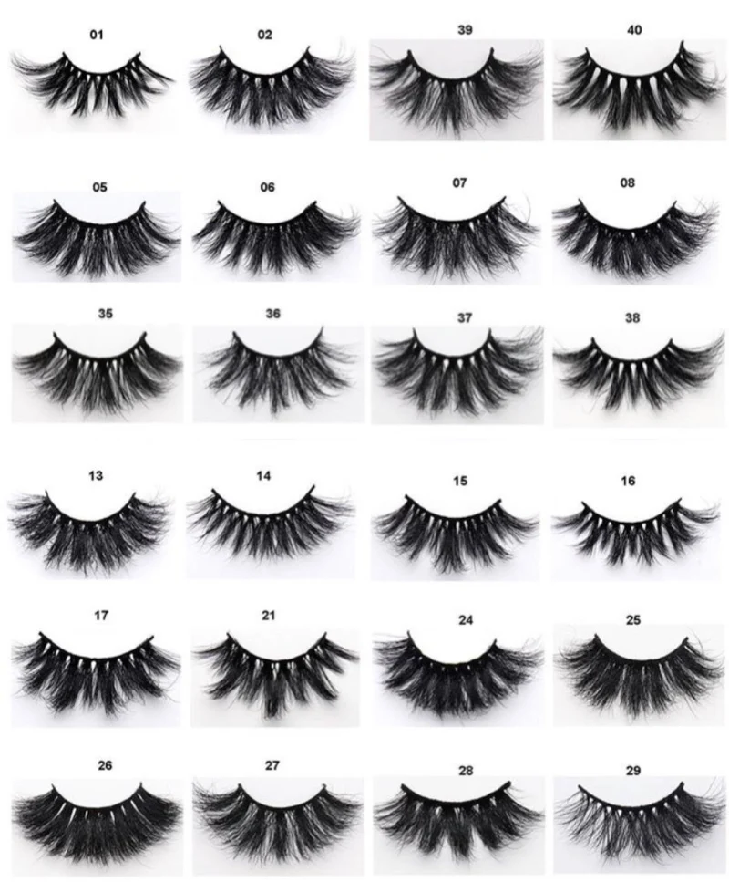 3D 25MM MINK LASHES