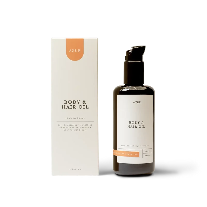 Körper- und Haaröl 100% natürlich Squalan - 200ML
