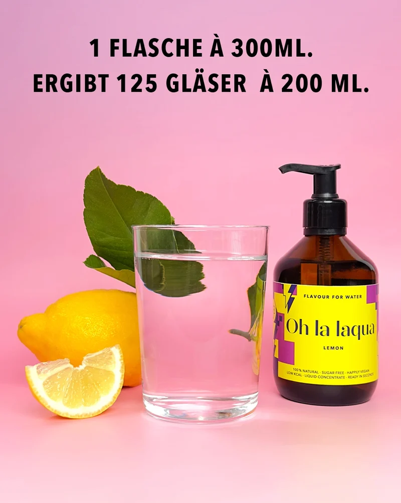 ZITRONE | 300ML GLASFLASCHE
