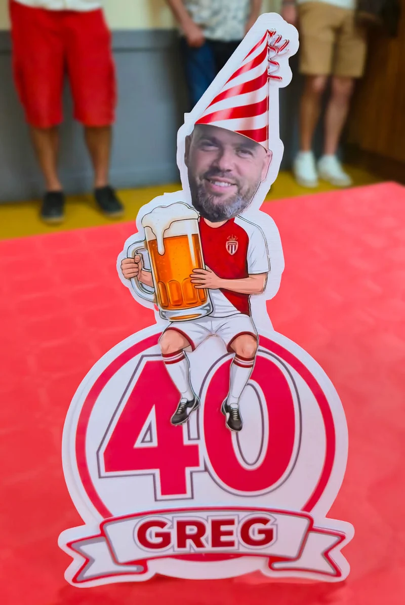 Kit Décoration Anniversaire Foot Personnalisé – Sur Mesure
