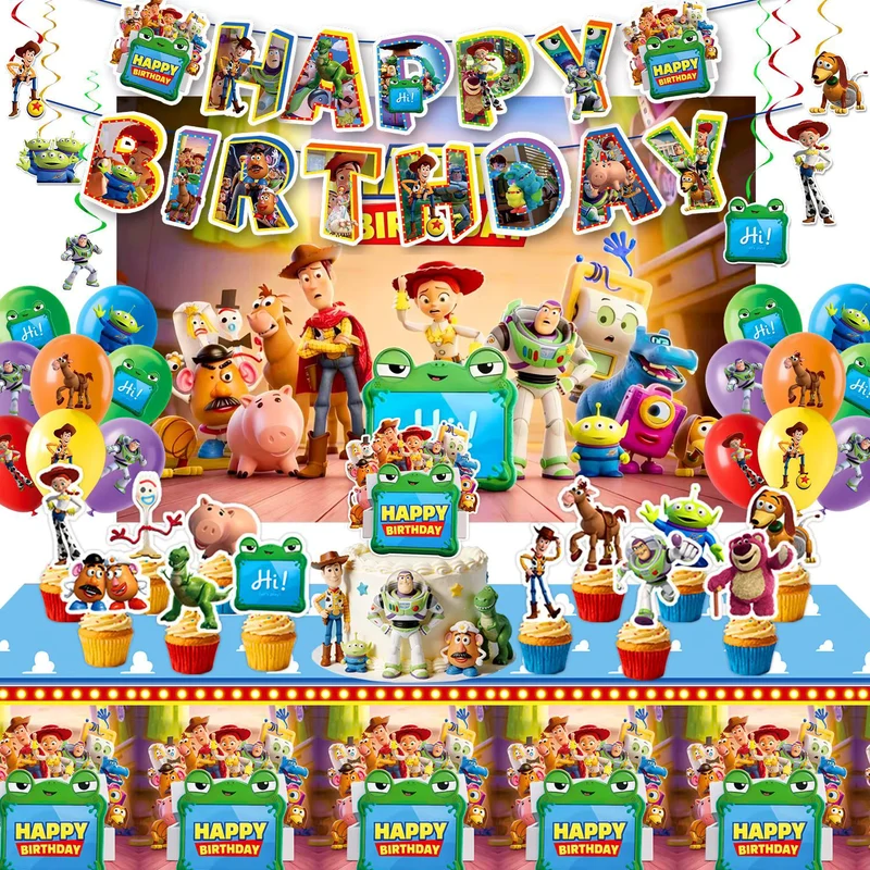 Kit Décoration Anniversaire Toy Story – Pack Complet