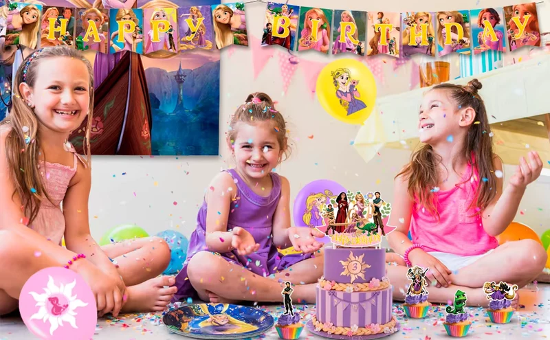 Kit Décoration Anniversaire Raiponce – Royaume de Corona