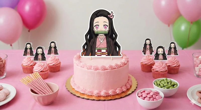 Kit Anniversaire Demon Slayer – Thème Nezuko Kamado