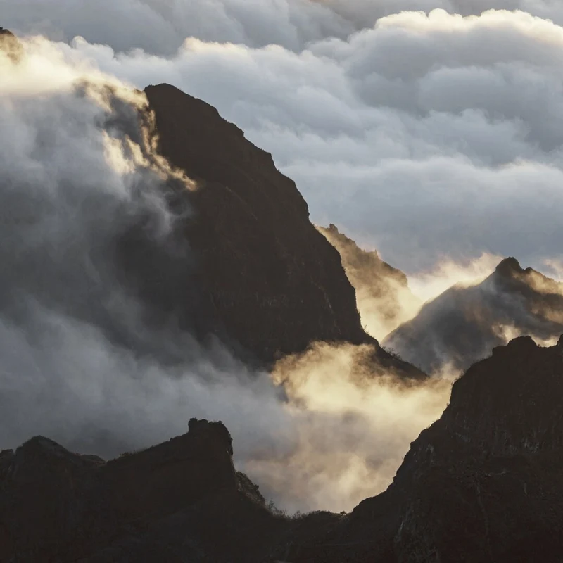 Mountains Beyond Clouds