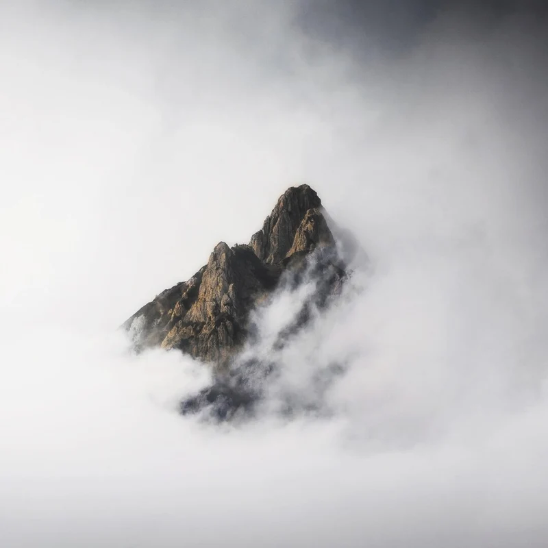 Mountains Beyond Clouds