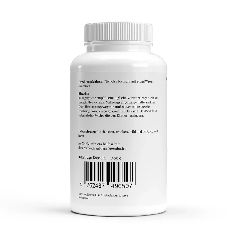 Ägyptisches Schwarzkümmelöl - 240 vegane Softgels