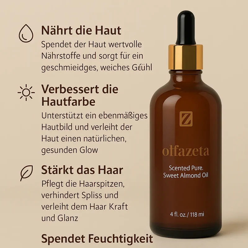 Duftendes reines Süßmandelöl - 100ml Duft 23 - Cod: U23F