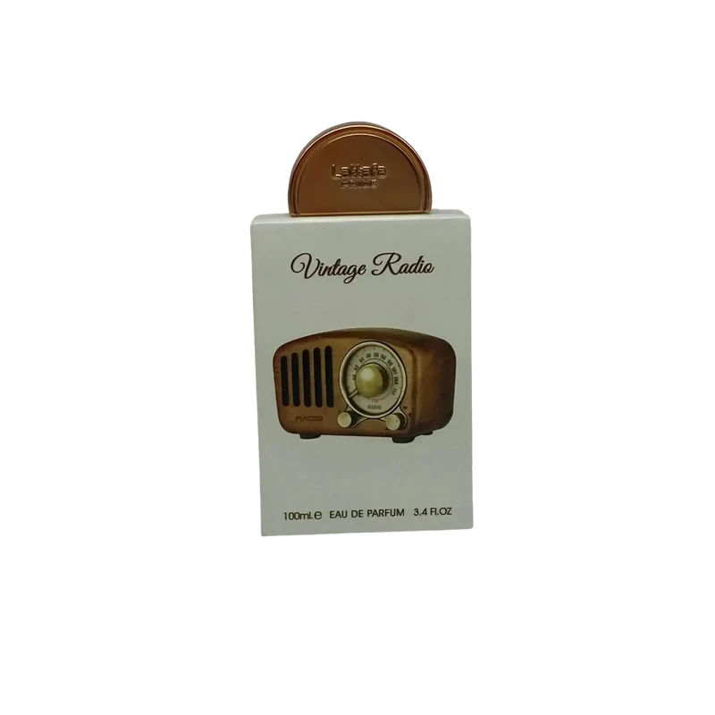Lattafa Pride Vintage Radio Geschenkset 100 ml EDP + 20 ml EDP + 200 ml Spray