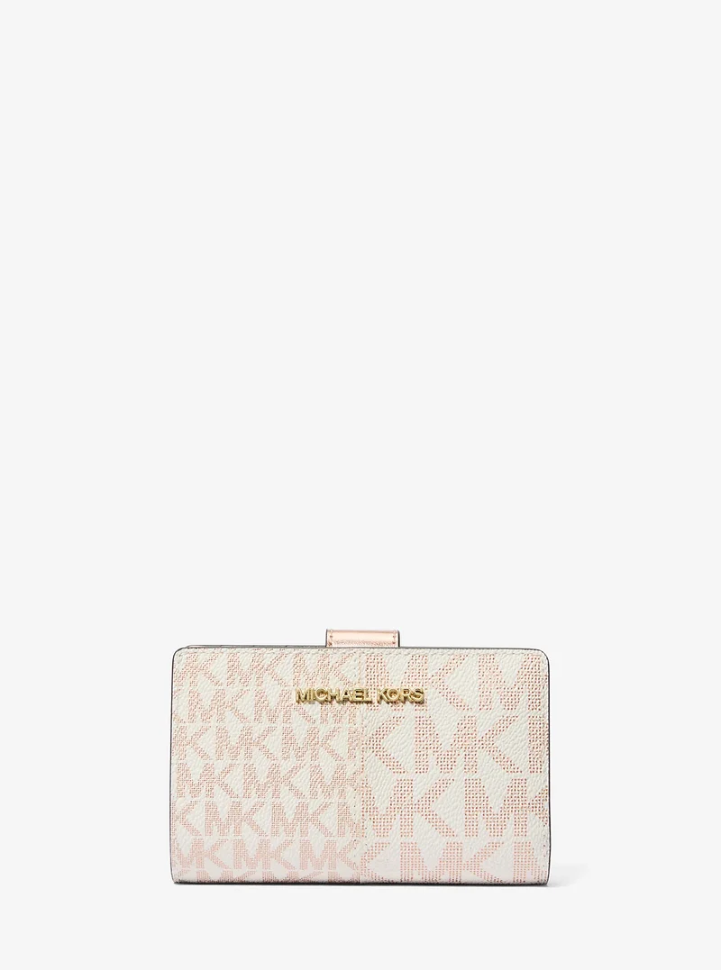 Michael Kors jet set travel wallet rosegold