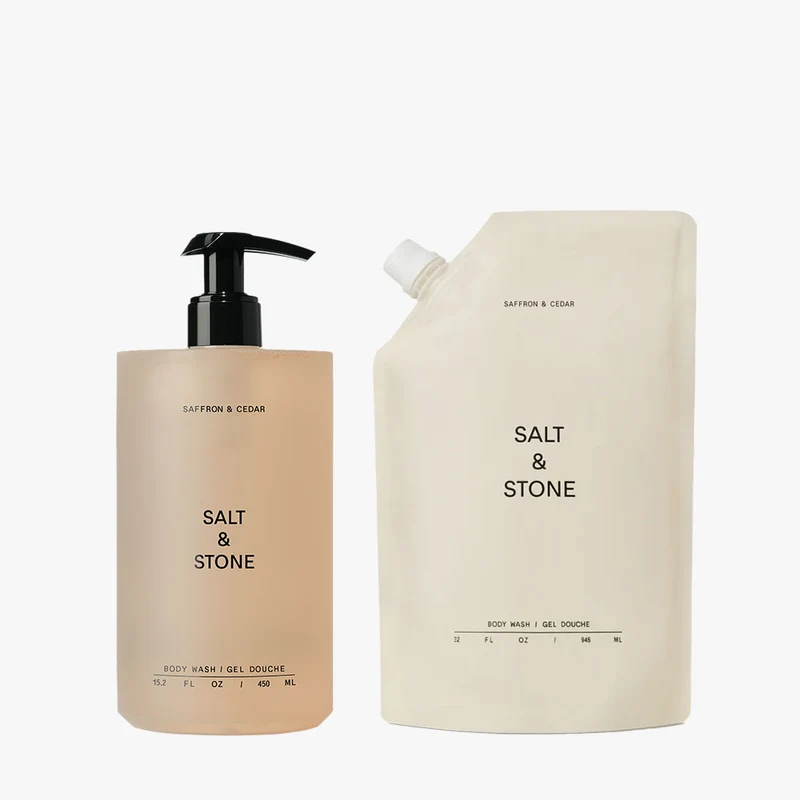 Body Wash Refill Bundle – Saffron & Cedar