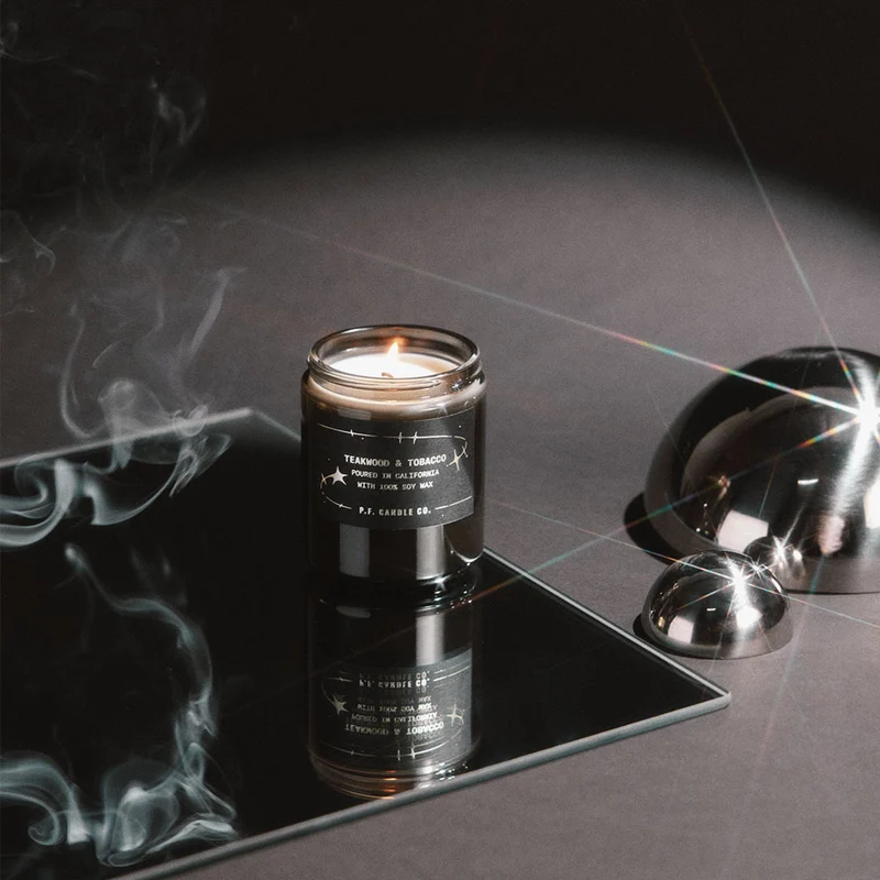 Teakwood & Tobacco – Limited Soy Candle Standard Size