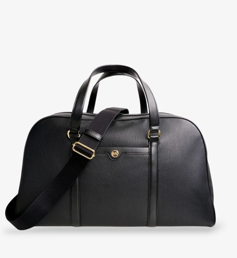 Michael Kors Jet Set Travel Extra-Large Reisetasche in Vanilla mit Signature-Logomuster