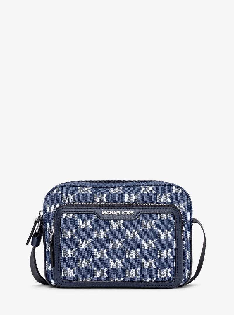 Michael Kors Cooper EW Flight Bag Umhängetasche Crossbody Medium Blue Wash