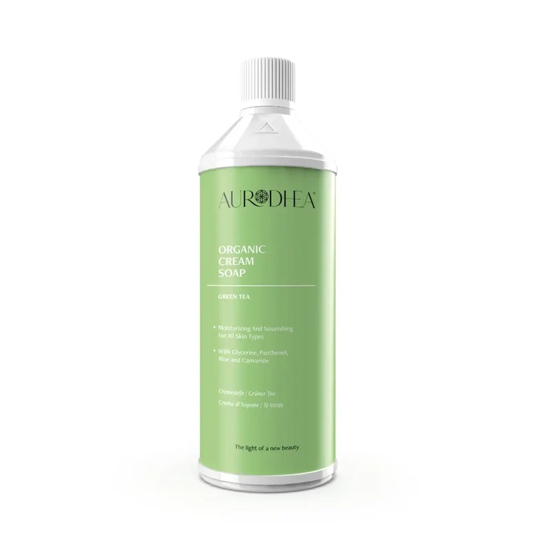 Cremeseife Grüner Tee – Sanfte Pflege, 1000 ml | RSP02B