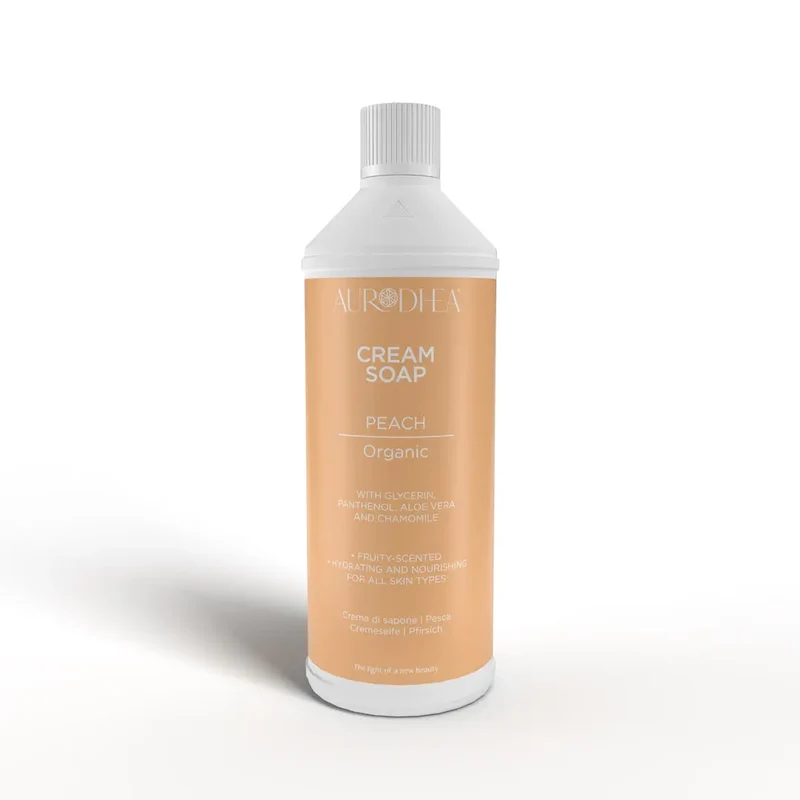 Cremeseife Pfirsich – Sanfte Reinigung, 1000 ml | RSP05B