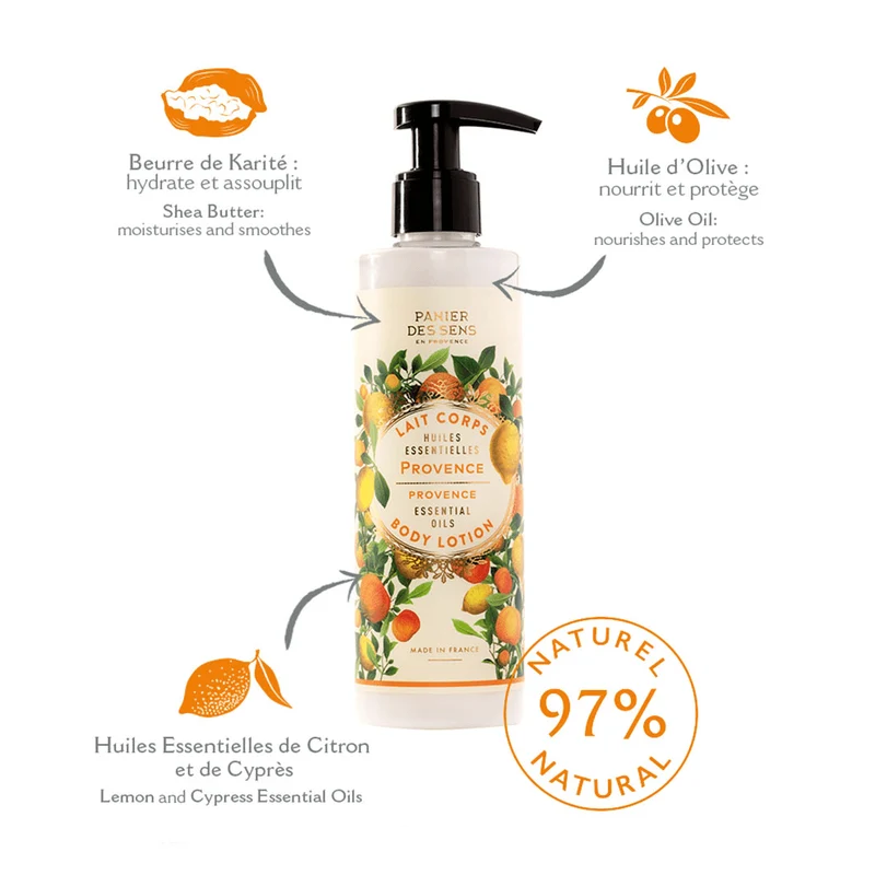 Lait pour le corps - Provence Énergisante 250ml