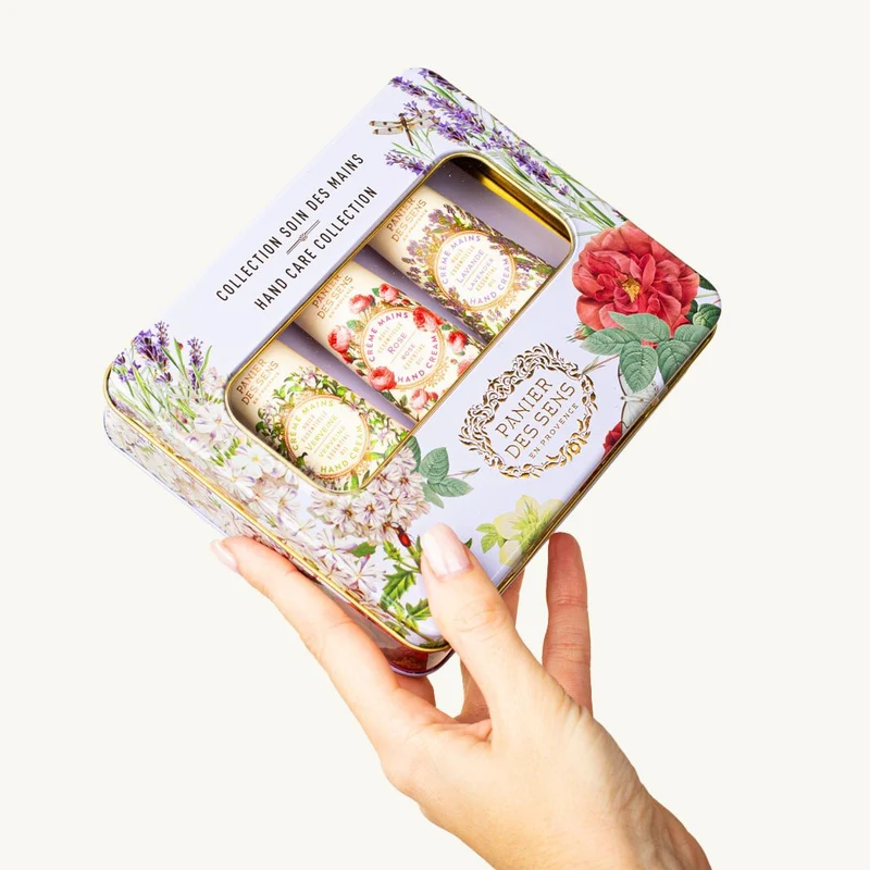 Coffret Crèmes Mains aux huiles essentielles - Lavande, Rose, Verveine (3x30ML)