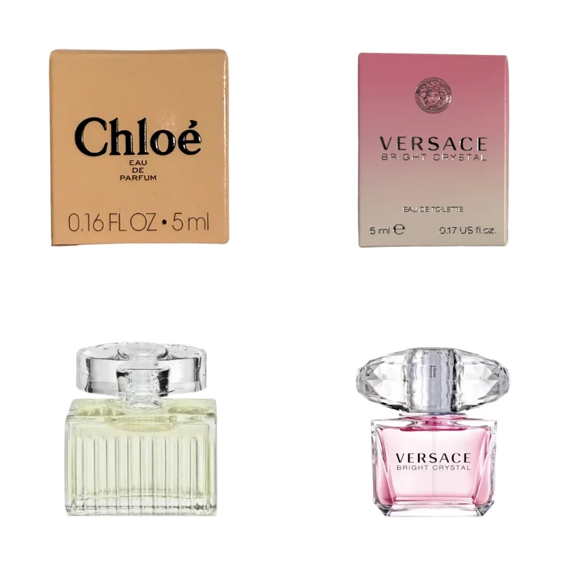 5ml Miniaturflakon Bundle Chloé X Versace Bright Crystal