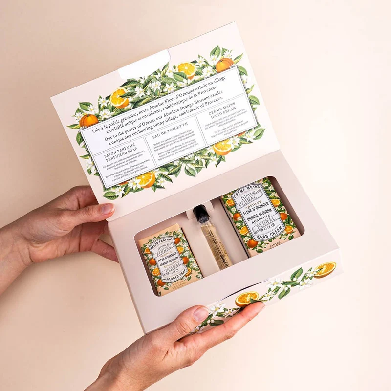 Coffret cadeau de soins à la Fleur d'Oranger