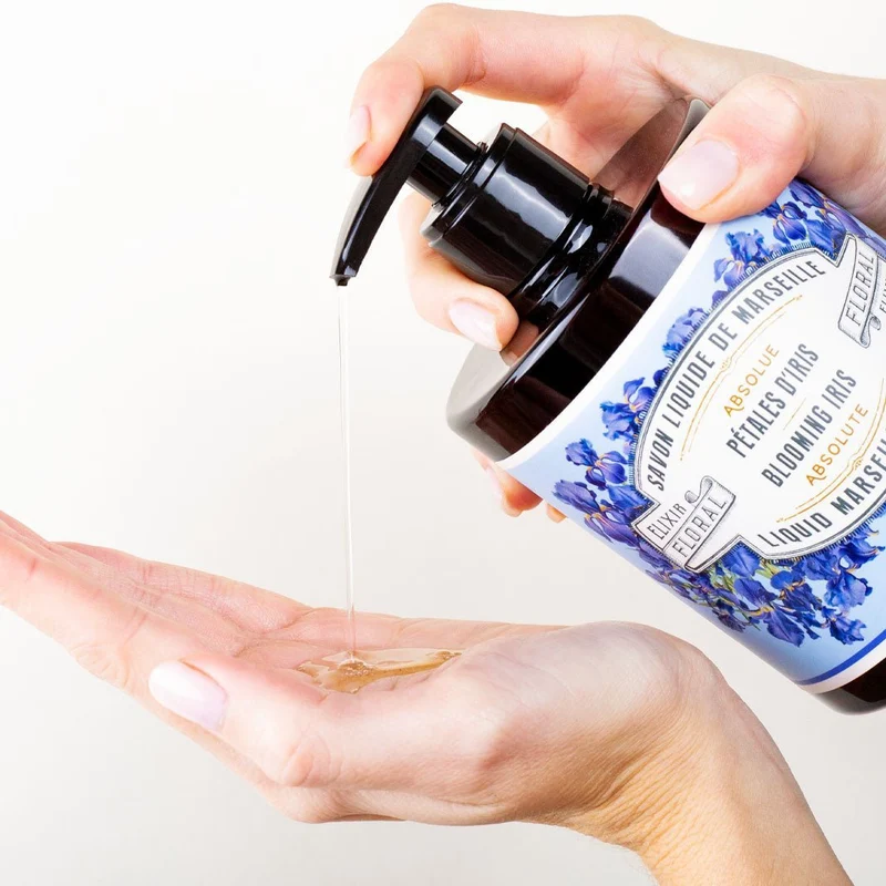 Savon de Marseille liquide - Pétales d'Iris 500ml