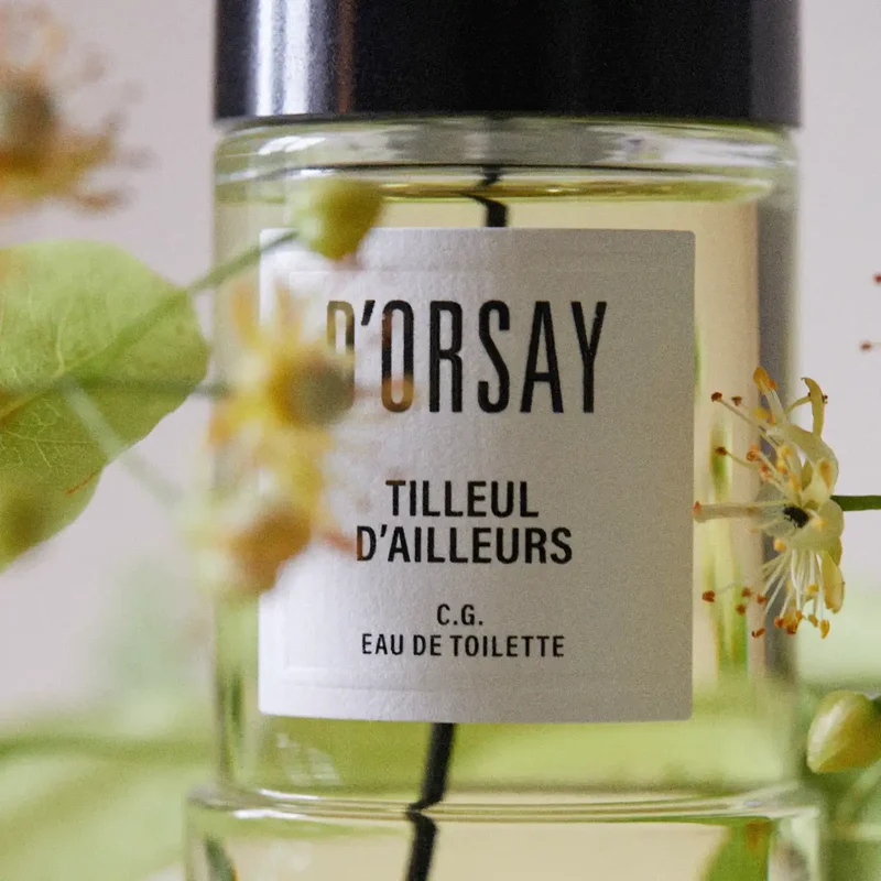 D'Orsay - Tilleul d'Ailleurs. C.G (Vouloir être ailleurs.)