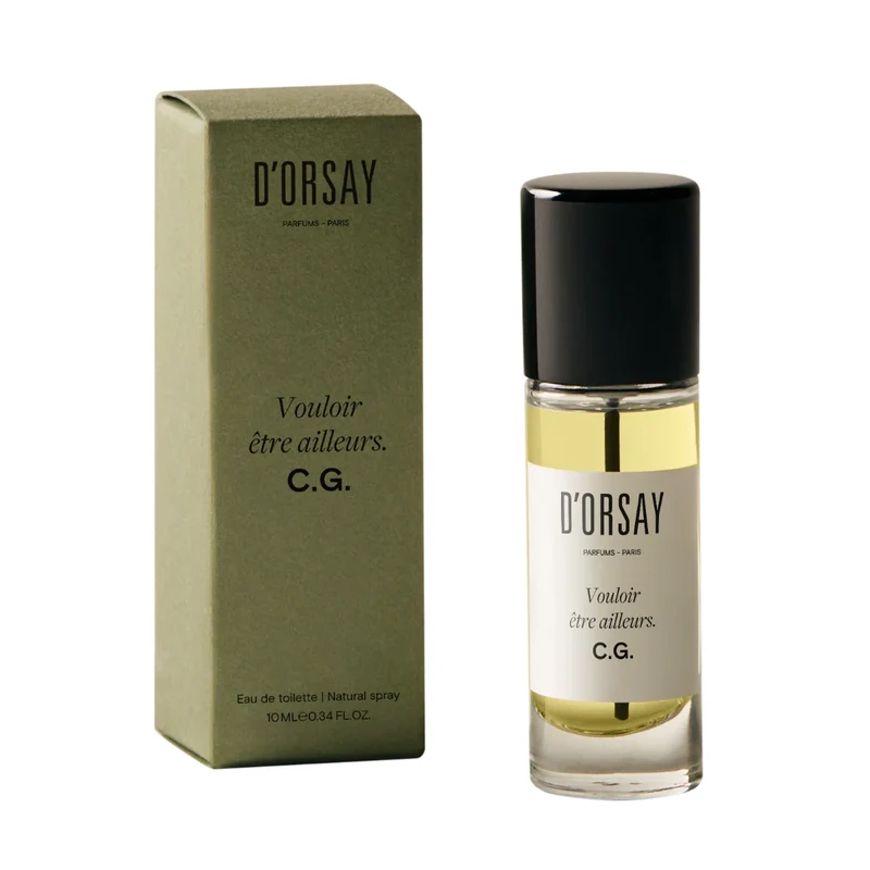 D'Orsay - Tilleul d'Ailleurs. C.G (Vouloir être ailleurs.)