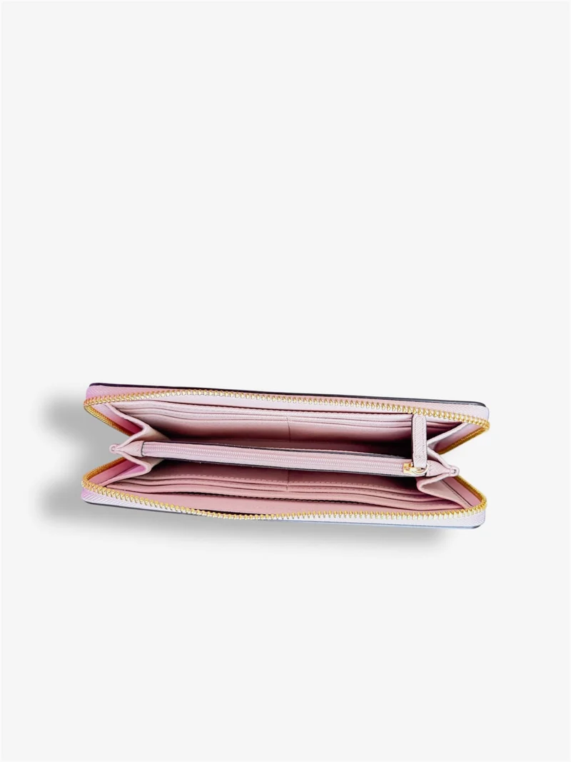 Michael Kors Jet Set Travel Large Continental Geldbörse Powder blush