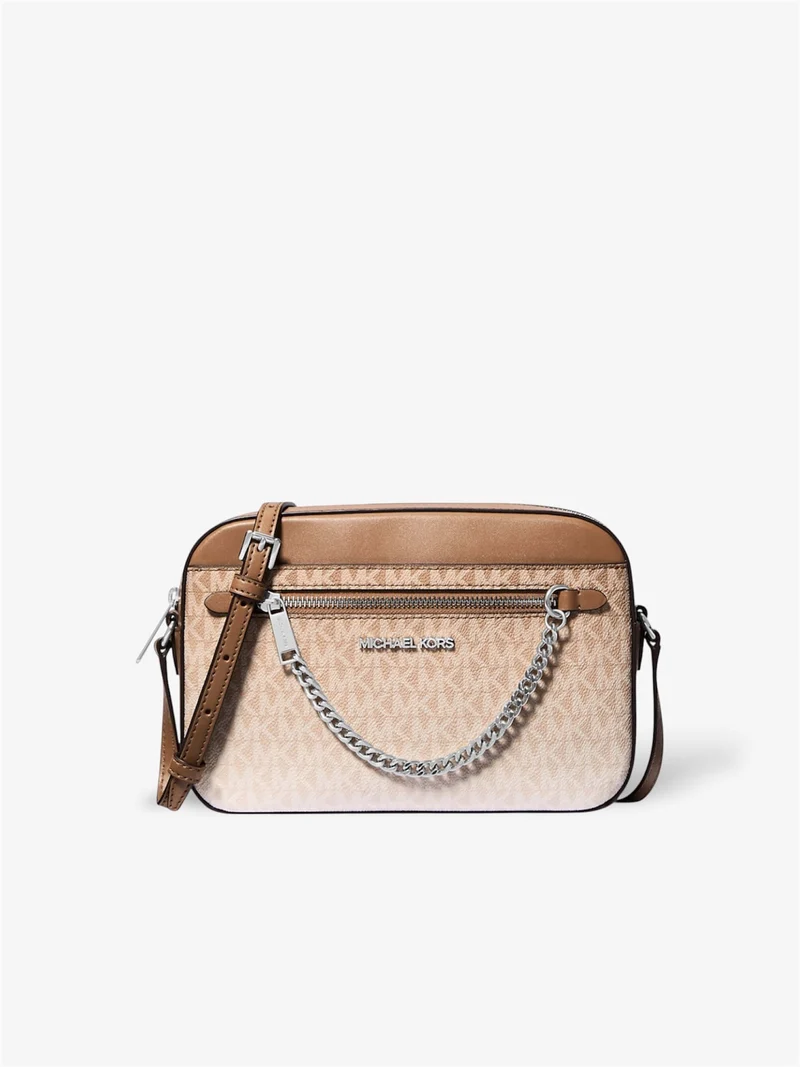 Michael Kors Jet Set Large Crossbody Ombré-Design Husk