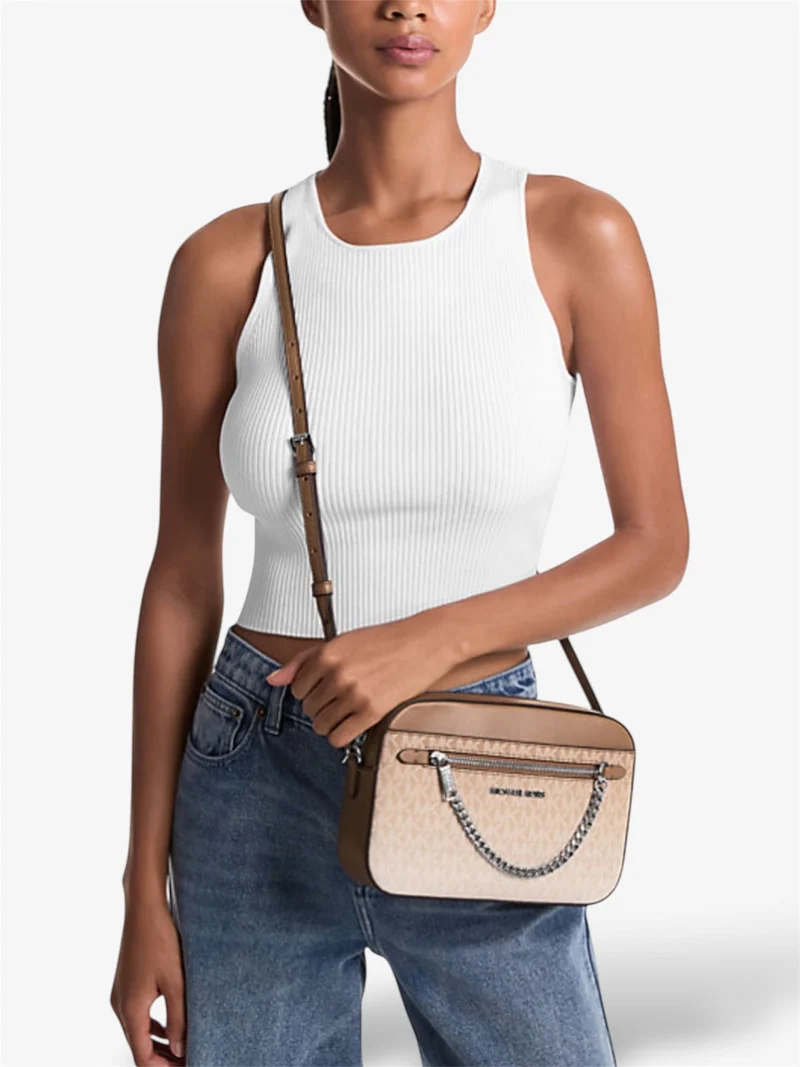 Michael Kors Jet Set Large Crossbody Ombré-Design Husk