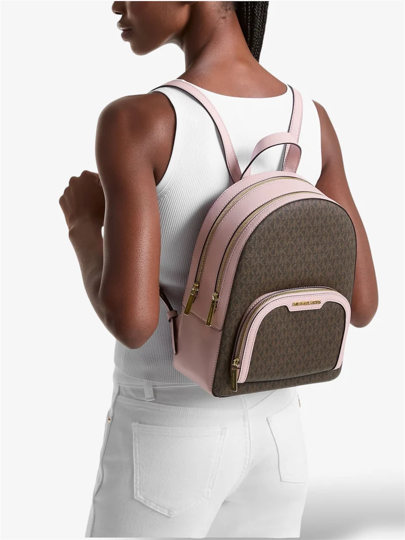 Michael Kors Jaycee medium braun pink 35S2G8TB2B