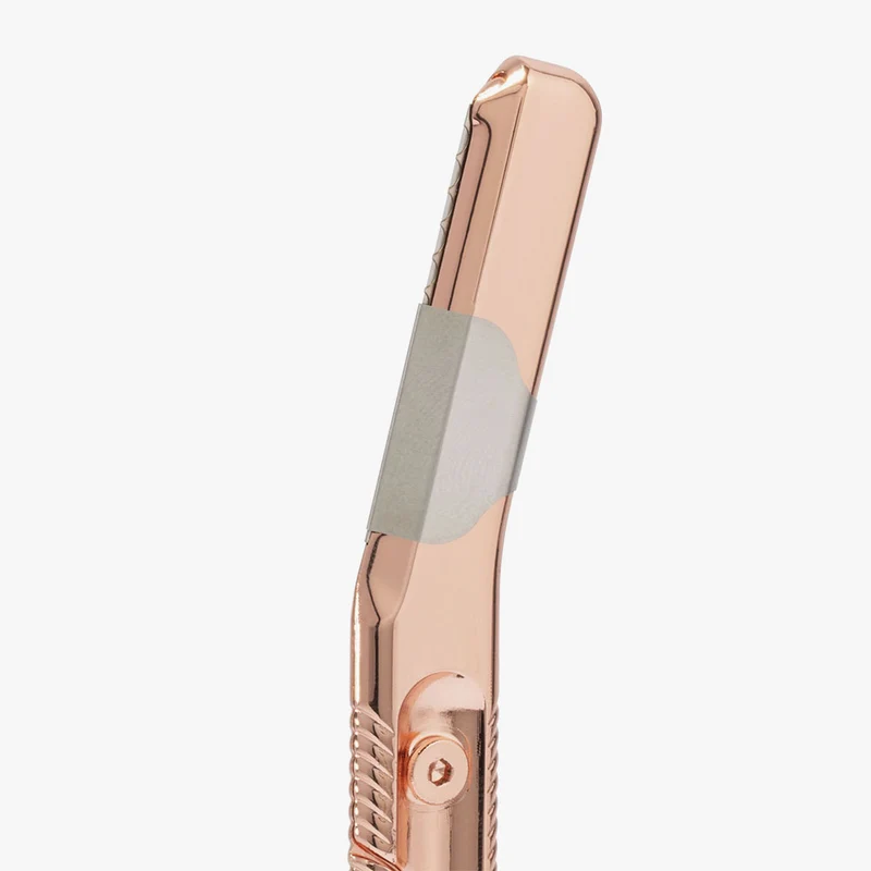 Leaf Dermaplaner – Rose Gold