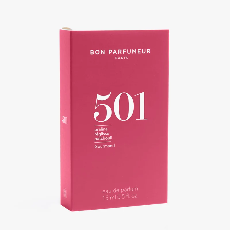 501 Eau de Parfum – Praline, Réglisse, Patchouli – 15ml