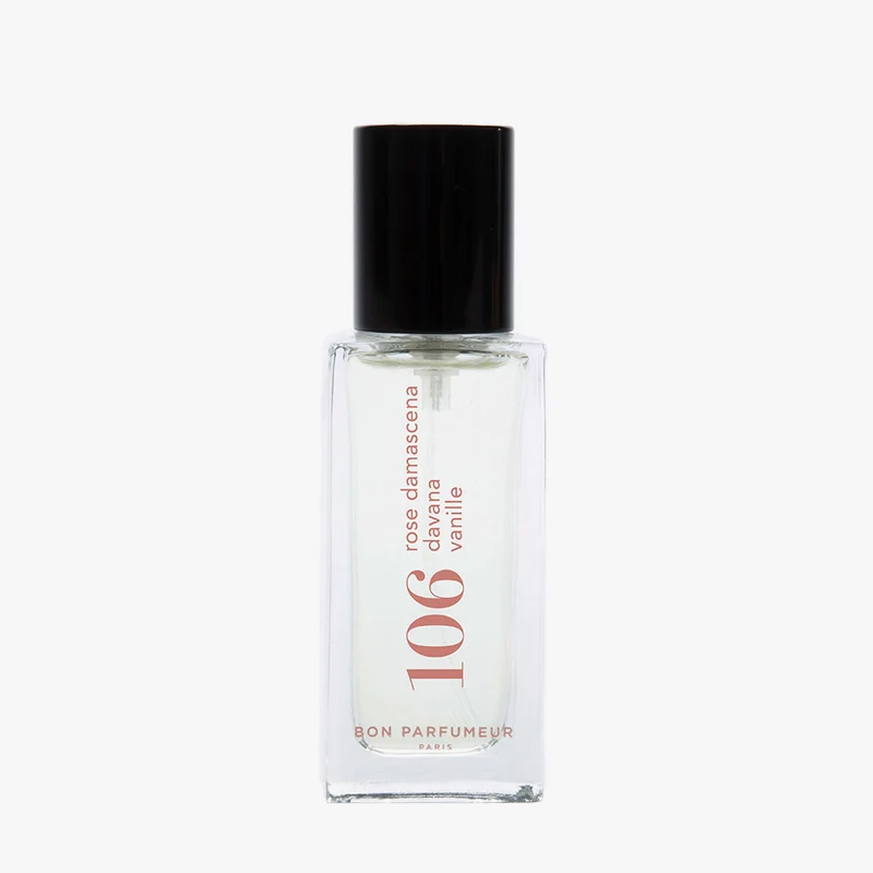 106 Eau de Parfum – Rose Damascena, Davana, Vanilla – 15ml