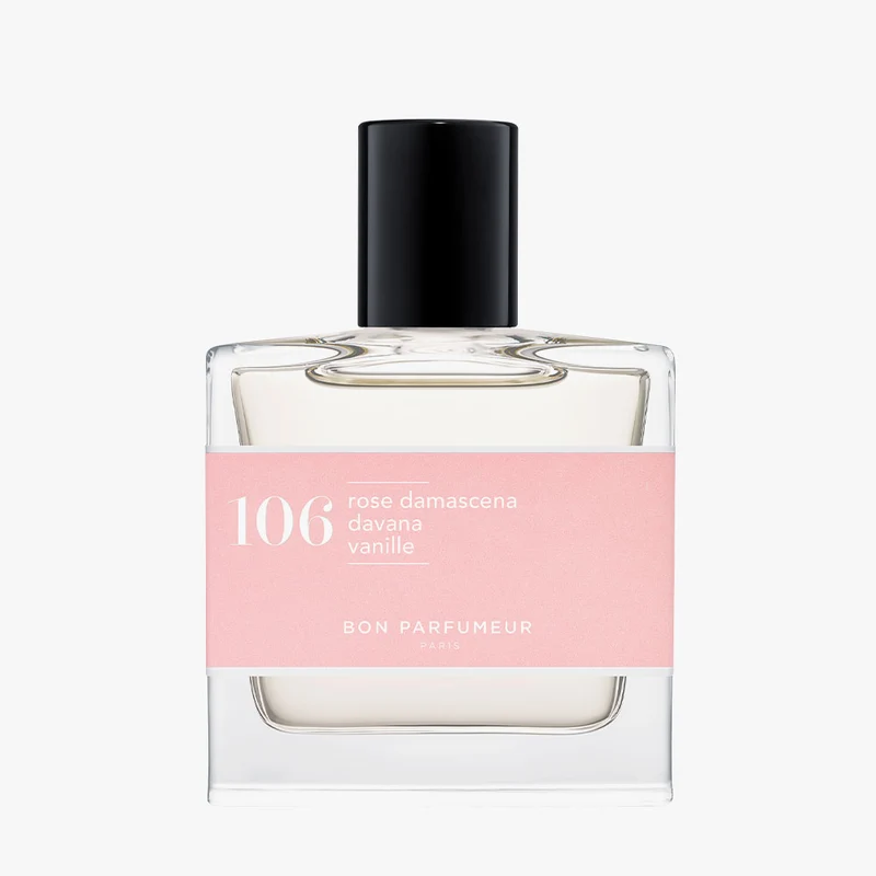 106 Eau de Parfum – Rose Damascena, Davana, Vanilla – 30ml