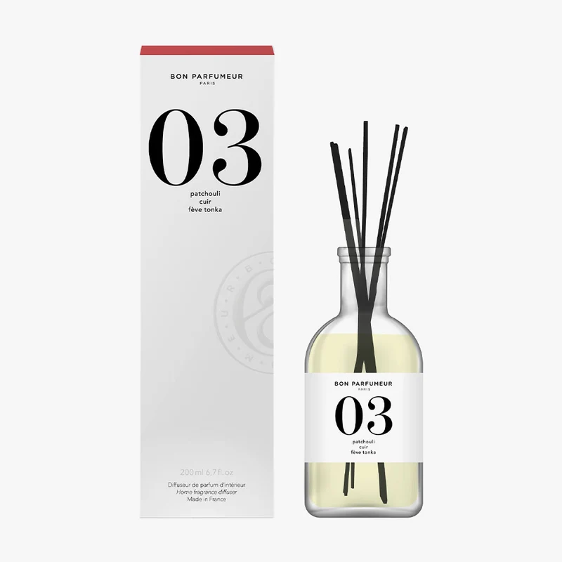 Diffuser 03 – Patchouli, Leather, Tonka Bean