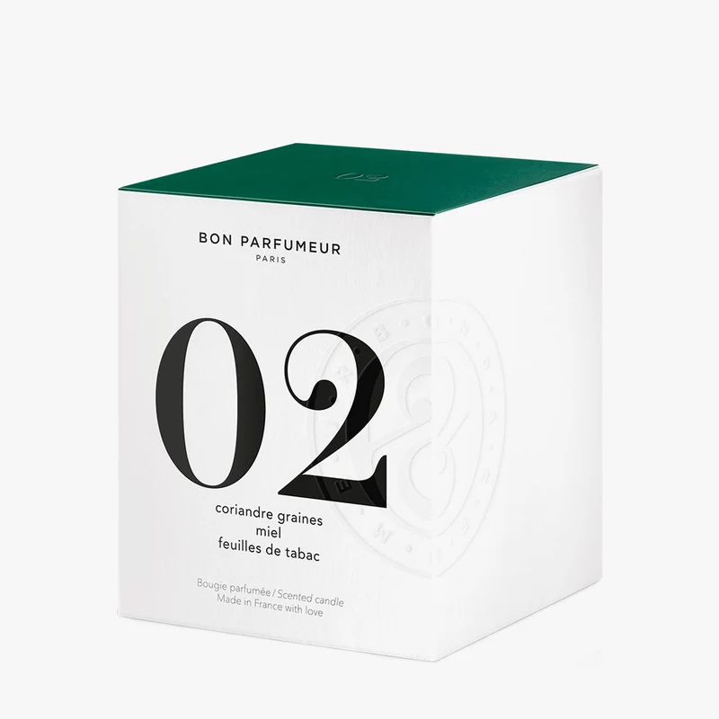 Candle 02 – Seed of Coriander, Honey, Tobacco Leaf