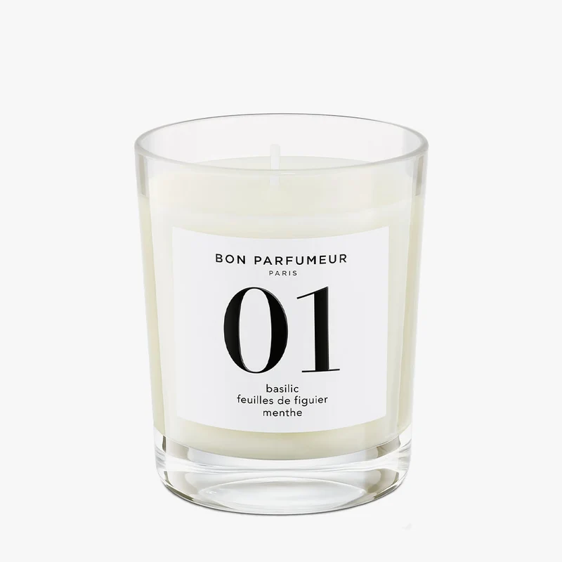 Candle 01 – Basil, Fig Leaves, Mint