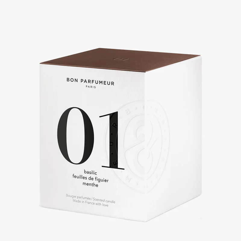 Candle 01 – Basil, Fig Leaves, Mint