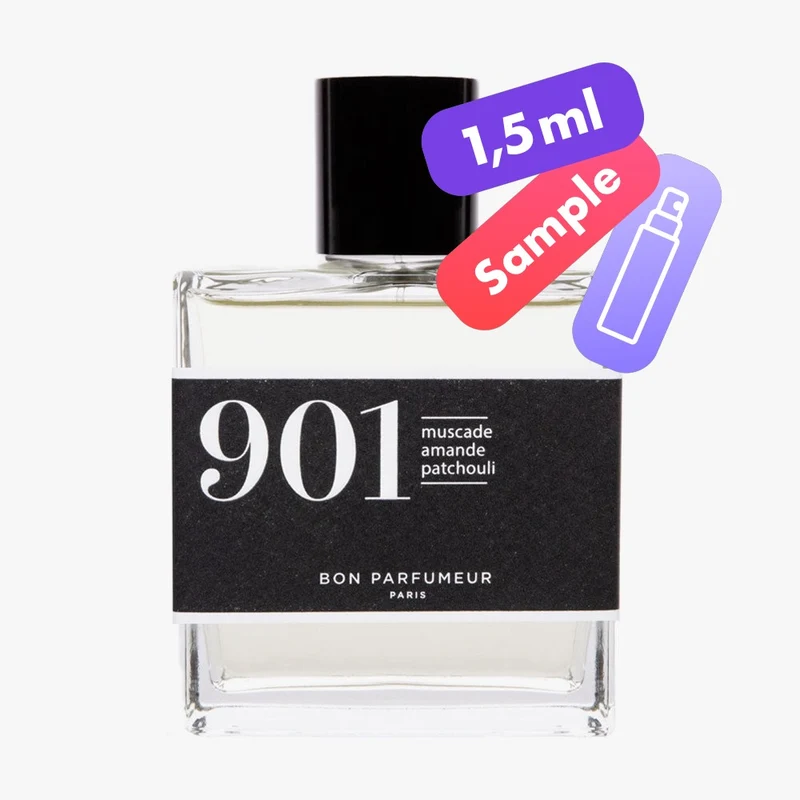 901 Eau de Parfum – Nutmeg, Almond, Patchouli – Sample