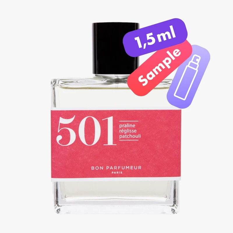 501 Eau de Parfum – Praline, Réglisse, Patchouli – Sample