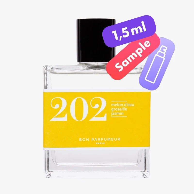 202 Eau de Parfum – Melon d’eau, Groseille, Jasmin – Sample