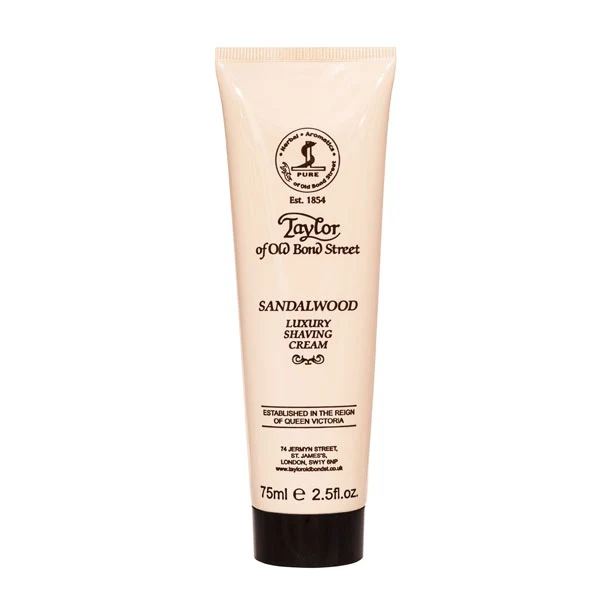 Taylor of Old Bond Street - Sandalwood Luxury Shaving Cream - Tube