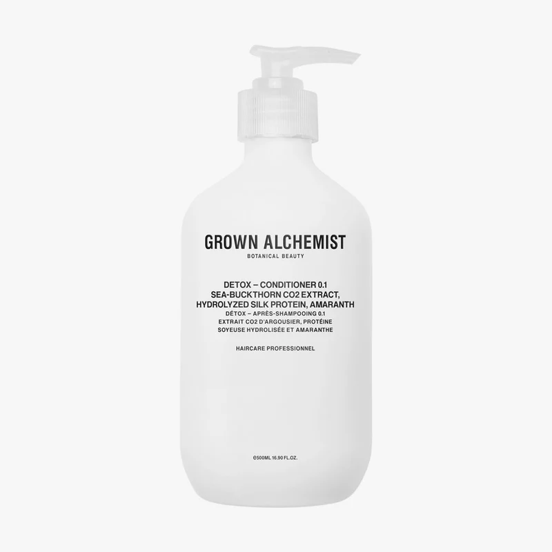 Detox – Conditioner 0.1: Sea-Buckthorn CO2 Extract, Hydrolyzed Silk Protein, Amaranth – 500ml