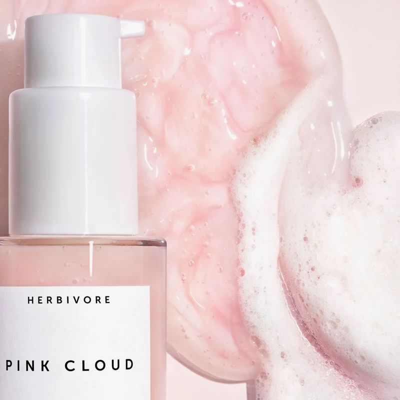 Pink Cloud Rosewater + Tremella Creamy Jelly Cleanser