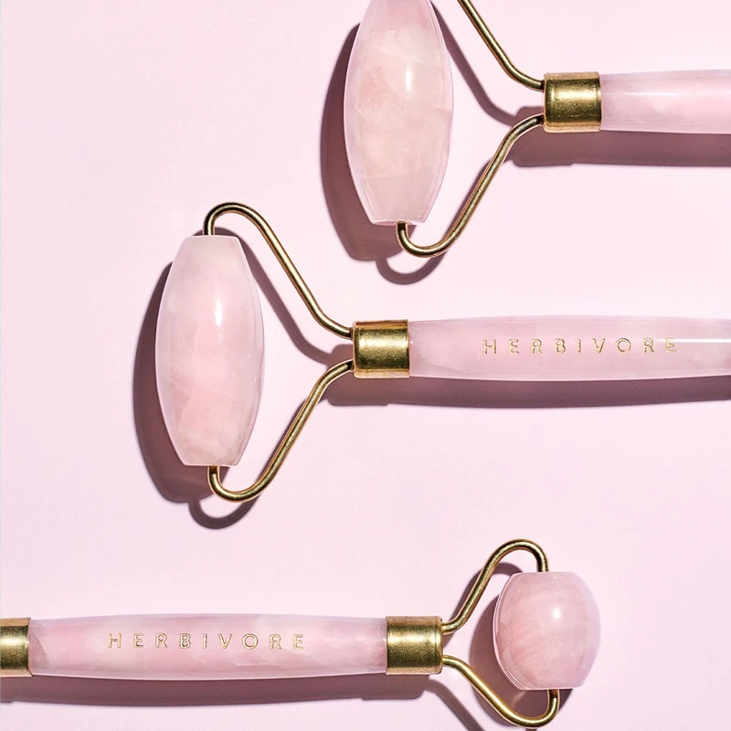 Rose Quartz Facial Roller