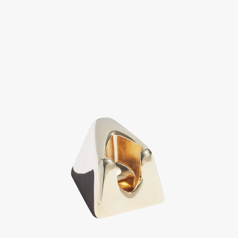 The Leaf Razor Stand – Gold