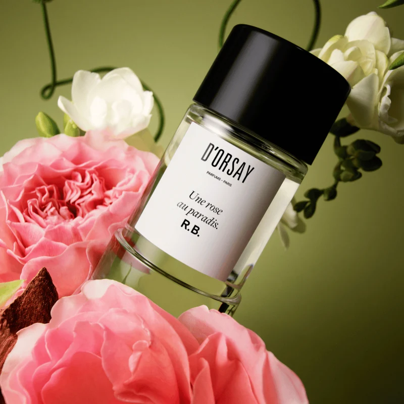 Une rose au paradis. R.B.