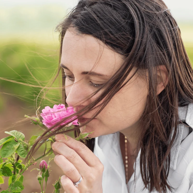 Une rose au paradis. R.B.