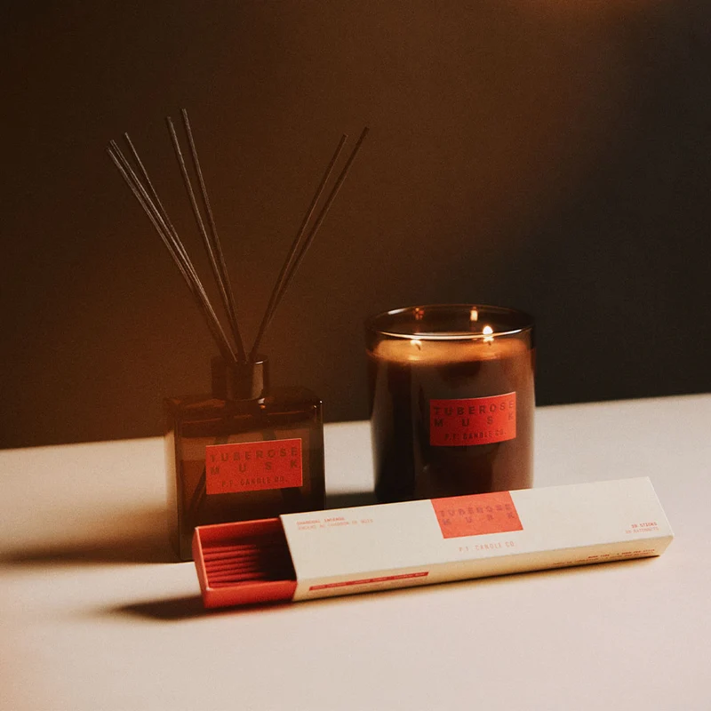 Hi-Fi Line: Tuberose Musk – Reed Diffuser