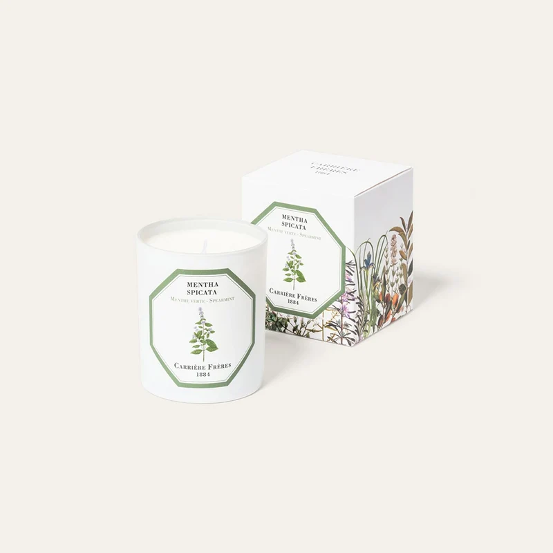 Bougie menthe verte